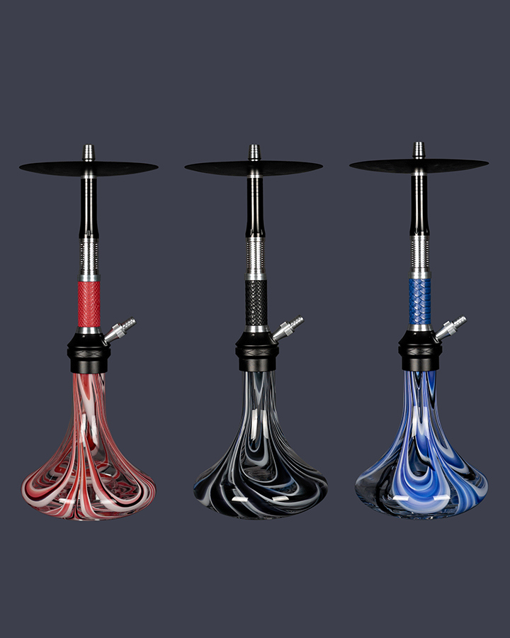 Hot Selling 6 Colors Hookah Smoking Accessories HOOKAH 221-ART.3