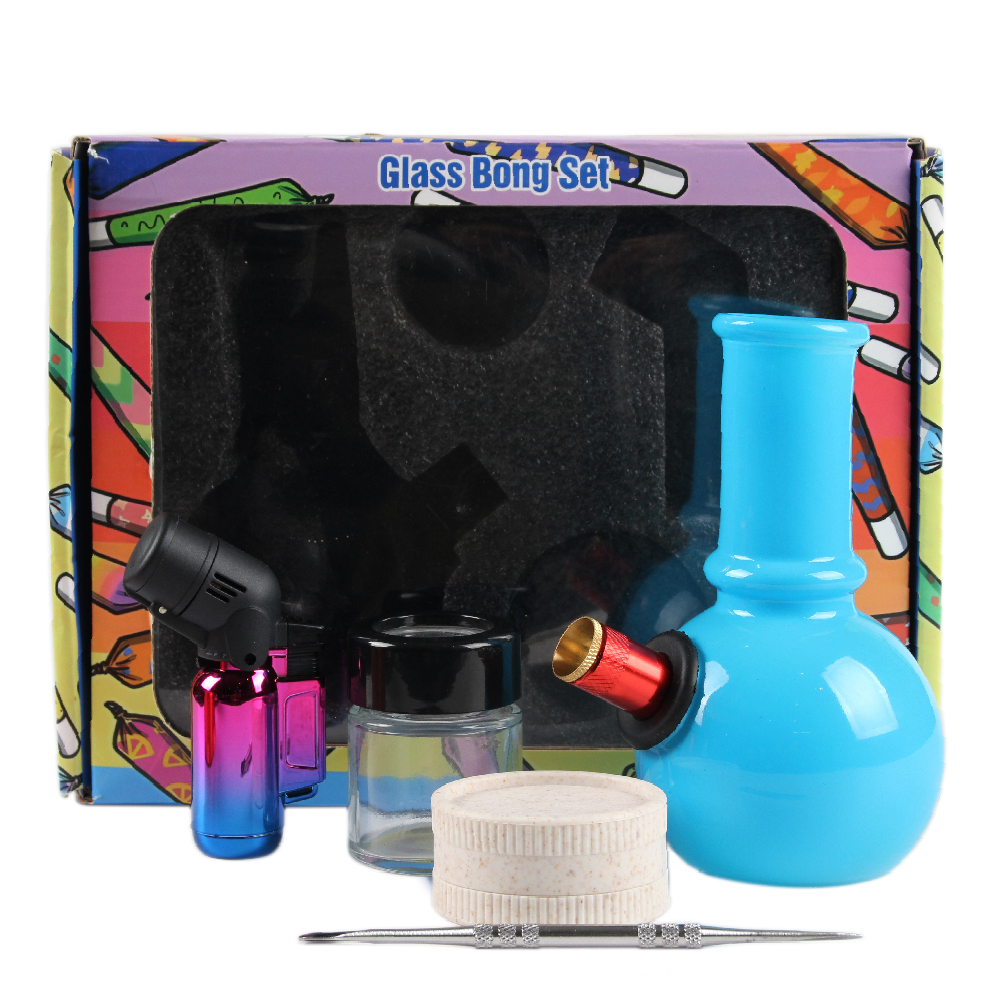 Hot Selling Smoking Kits Glass Bong Sets Smoking Accessories smoking set4