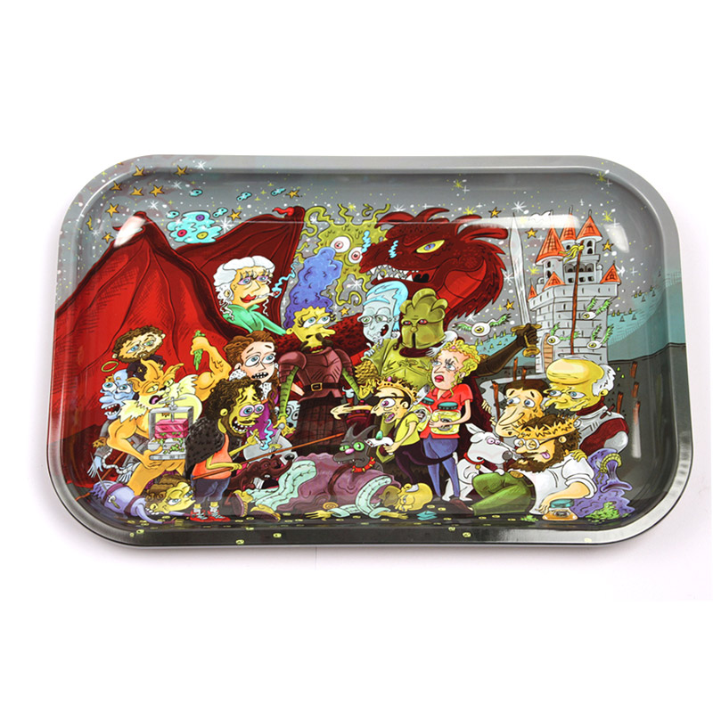 Factory Hot Selling Smoking Rolling Tray Smoking Accessories 28.8*18.8CM