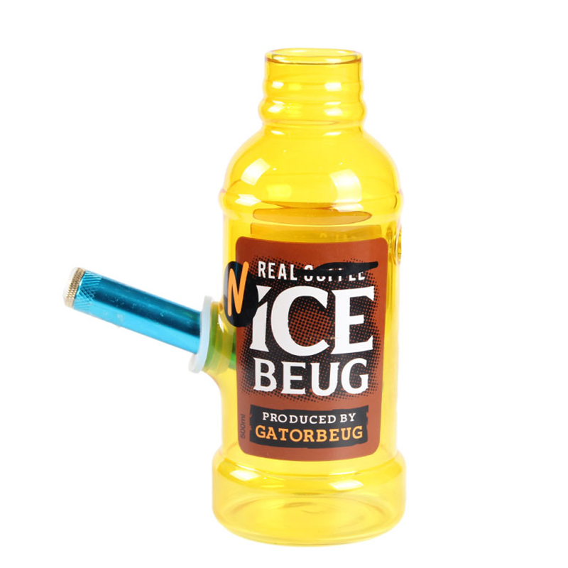 Hot Selling Factory borosilicate beverage Bottle Glass Water Smoking Pipe Bong glass bong 1
