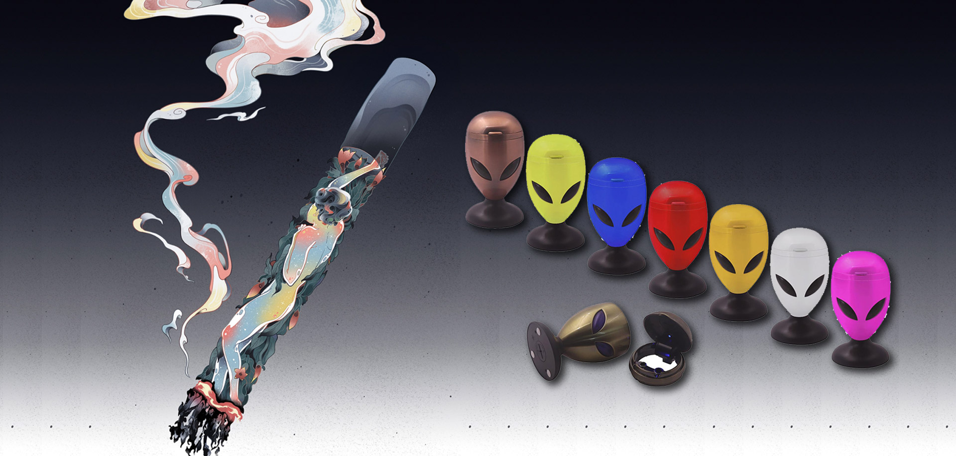 Factory New Arrival Alien Ashtray For Car and Home.8