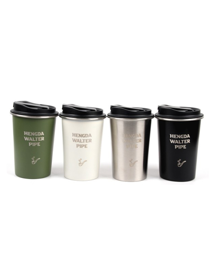 New Arrival Stainless Coffee Cup Smoking Water Pipe Bong Smoking Accessories 4 Colors 301 Stainless Steel Hookah COFFEE CUP HOOKAH.2