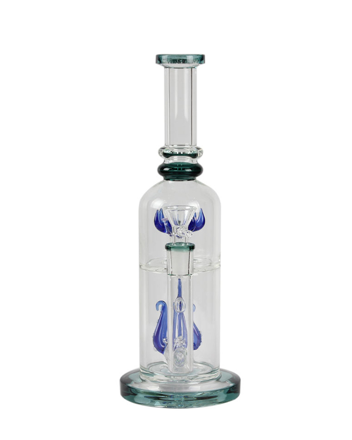 High Quality Factory borosilicate 10.8inch Glass Water Smoking Pipe Bong glass bong 3.5