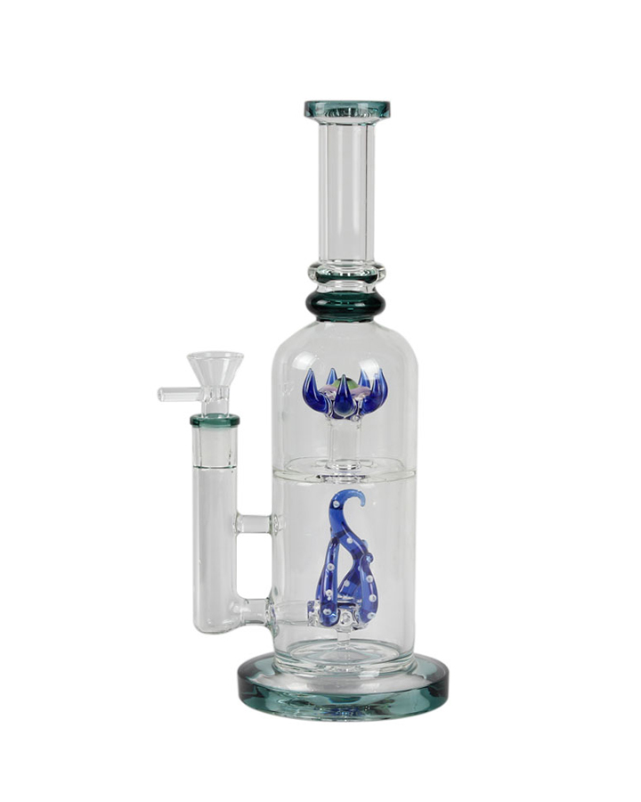 High Quality Factory borosilicate 10.8inch Glass Water Smoking Pipe Bong glass bong 3.3
