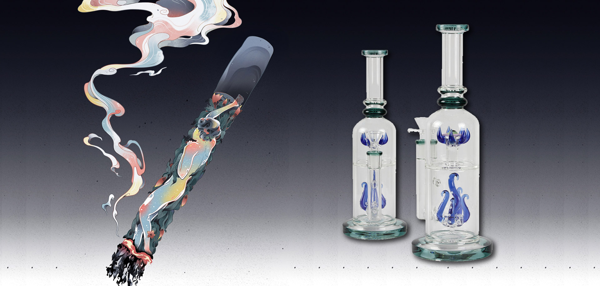 High Quality Factory borosilicate 10.8inch Glass Water Smoking Pipe Bong glass bong 3.8