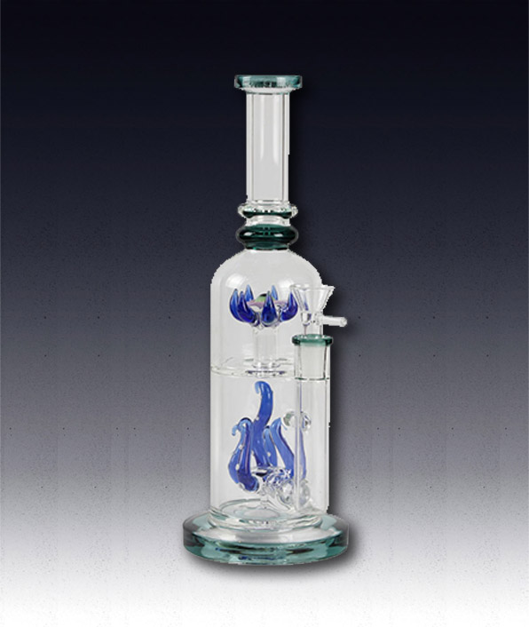 High Quality Factory borosilicate 10.8inch Glass Water Smoking Pipe Bong glass bong 3.6