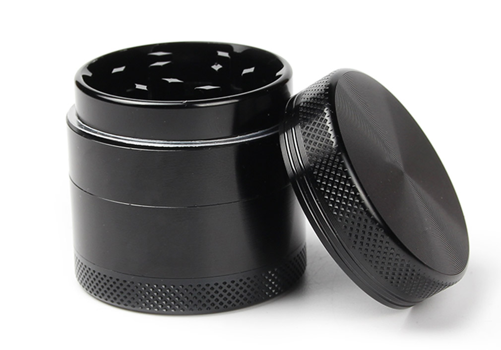 Hot Selling Good Quality Custom Logo Weed Grinder 40mm Aluminum Alloy 4Layers Tobacco Crusher Herb Grinder.7