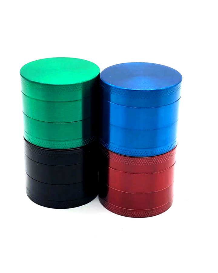 Manufacture Price Custom Logo Zinc Alloy 4 Layers 40mm Weed Herb Grinder Tobacco Grinder Crusher Mix colors herb grinder.5