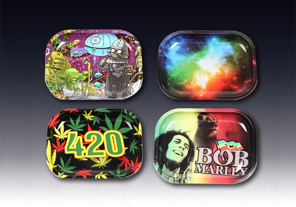 Factory Hot Selling Smoking Rolling Tray Smoking Accessories 18*14CM.7