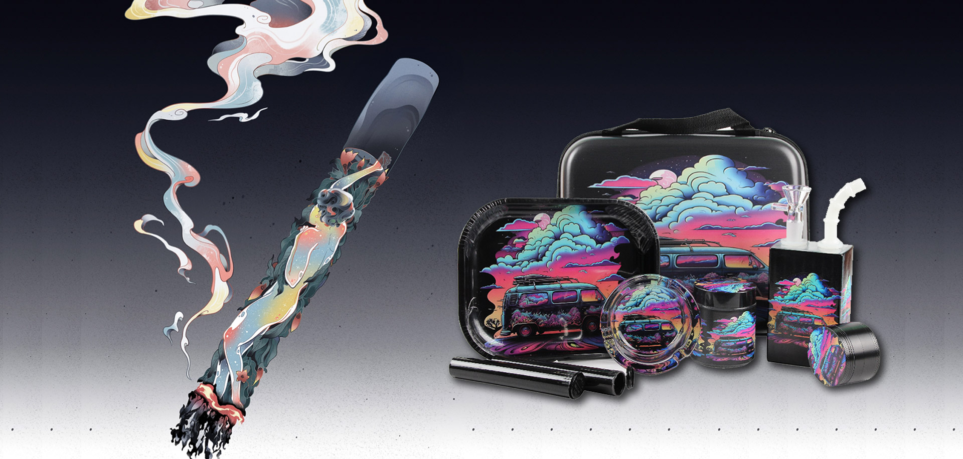 Hot Selling Smoking Kits Glass Juice Bong Sets Smoking Accessories smoking set3.8