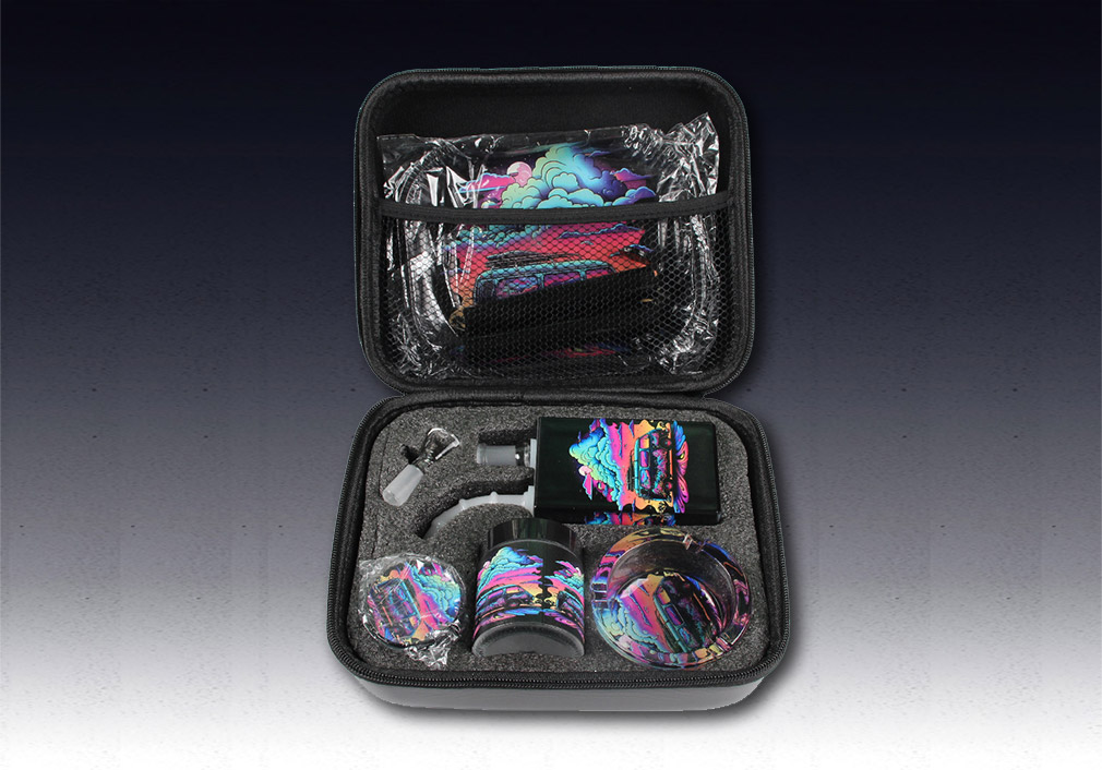 Hot Selling Smoking Kits Glass Juice Bong Sets Smoking Accessories smoking set3.7