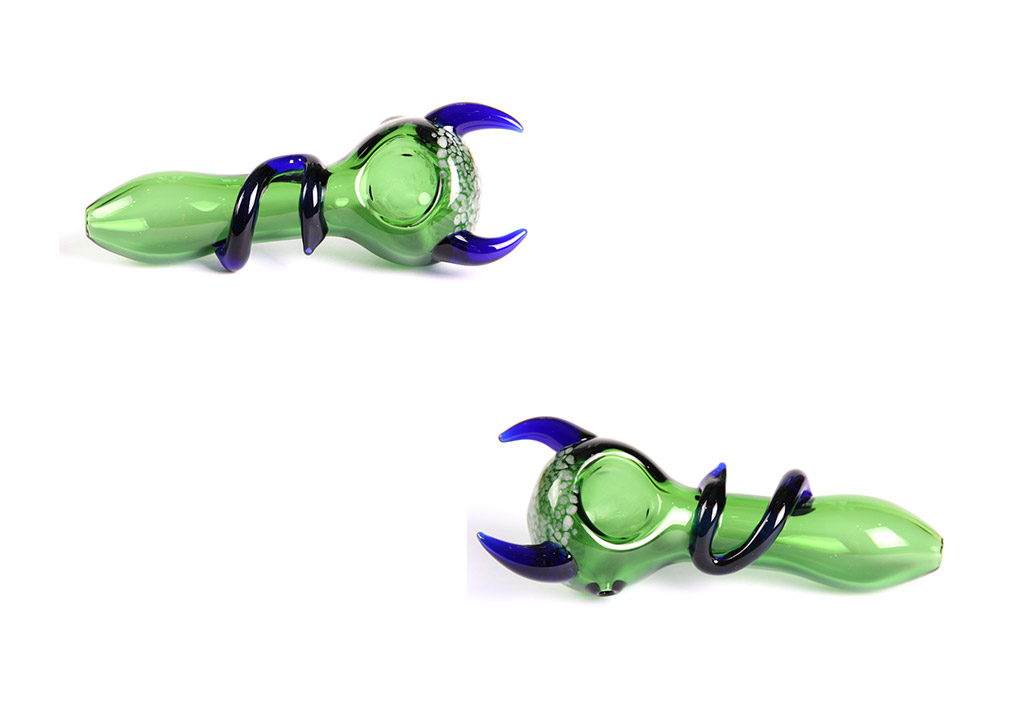 Factory Hot Selling Smoking Glass Pipe Refractory Glass Smoking Accessories MK-XYP45-1.7