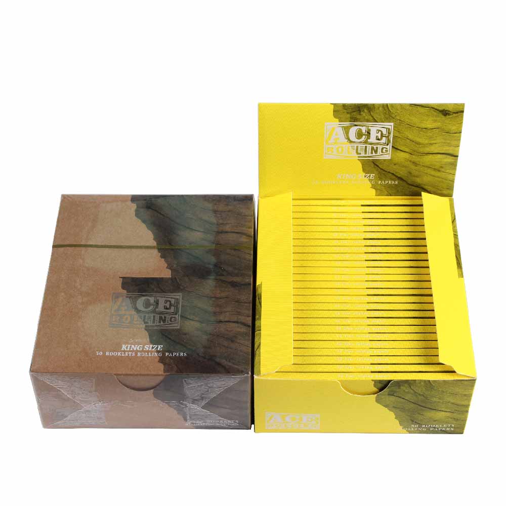 ACE Cigarette Rolling Paper Unbleached 11/4 king size