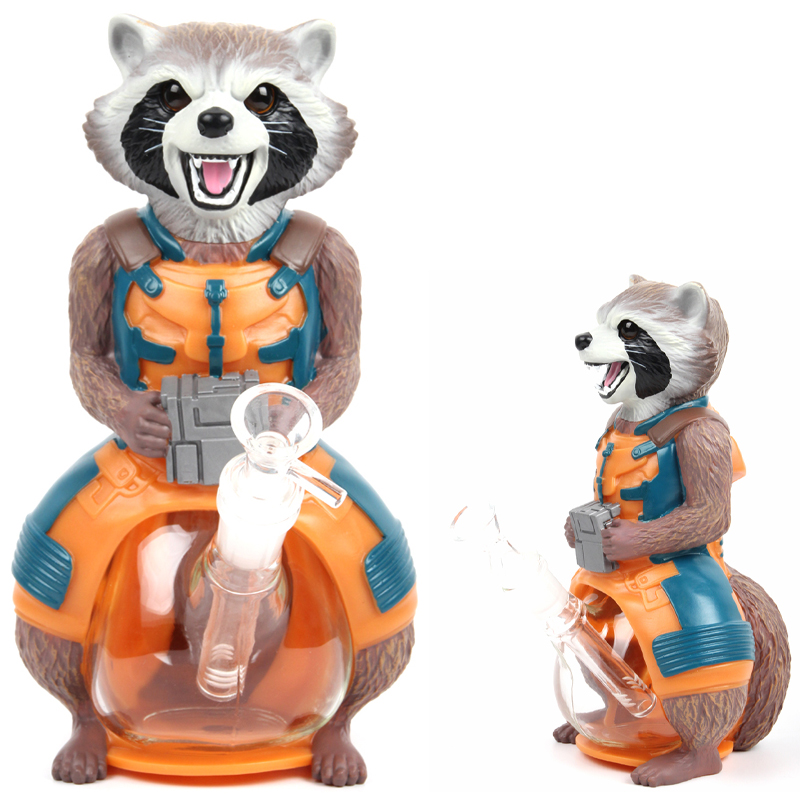 Vinly&Glass Smoking Bong Cartoon Tobacco Weed Smoking Water Pipe New Smoking Accessories