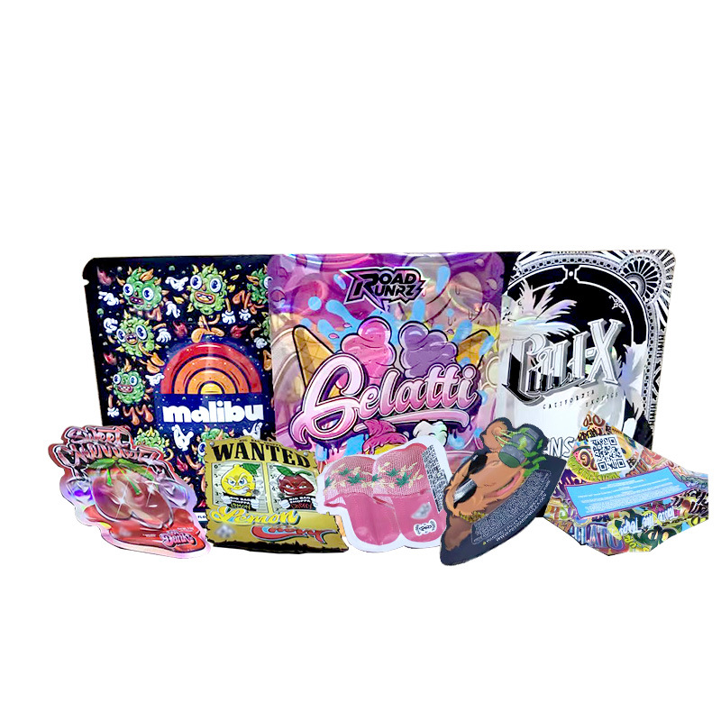 Wholesale Good Quality 1G 6*8CM Smell Proof Weed Mylar Bags