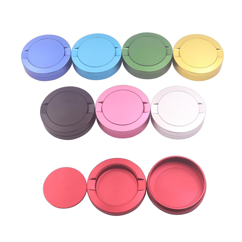 Circle Ashtray Stash Cans Smoking Accessories Factory Hot Selling