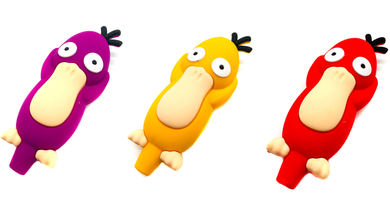 1315_672Silicone Smoking Pipe Tobacco Cartoon Duck Weed Pipe New Smoking Accessories