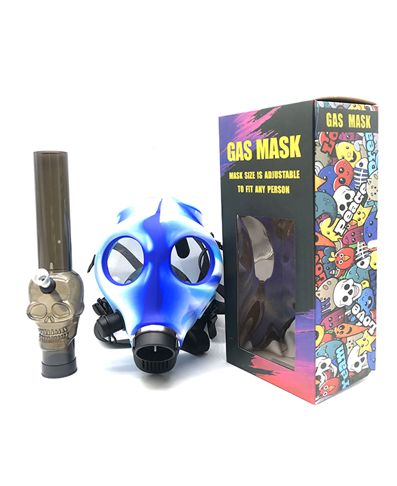 576_706Silicone Mask Smoking Bong Tobacco Printing Designs Acrylic Mask Bong Smoking Accessories