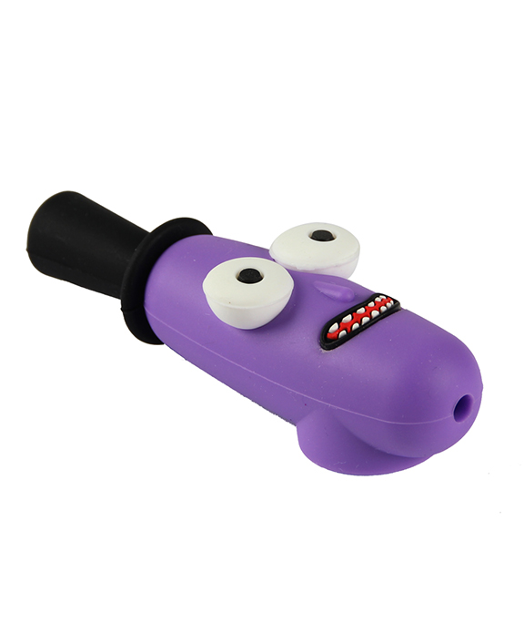 576_706Silicone Smoking Pipe Tobacco Cartoon Weed Pipe Bongs New Smoking Accessories