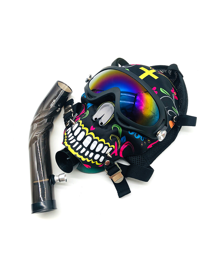 720_900 3Smoking Silicone Mask BONG