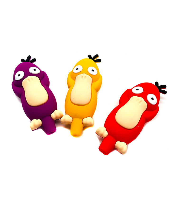 720_900Silicone Smoking Pipe Tobacco Cartoon Pizza Weed Pipe New Smoking Accessories