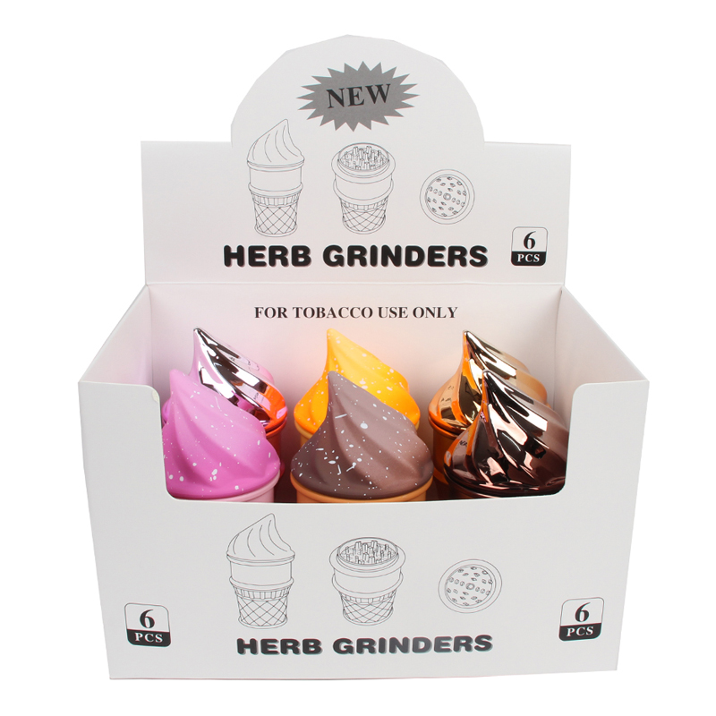Ice-cream tabacco grinder