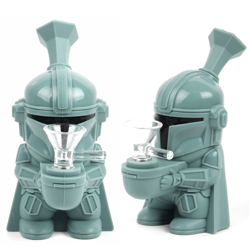 Vinly&Glass Smoking Bong Cartoon Tobacco Weed Smoking Water Pipe New Smoking Accessories