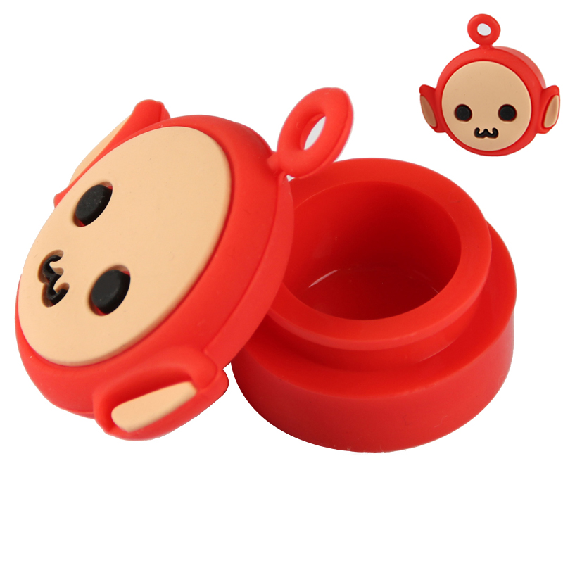 Silicone CBD Wax Box Teletubbies Tobacco Box New Smoking Accessories