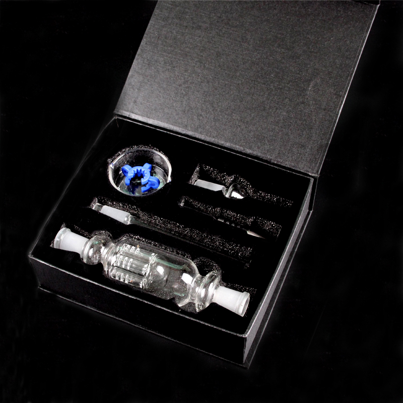 Glass Nectar Collector 10mm/14mm/19mm With Black Box