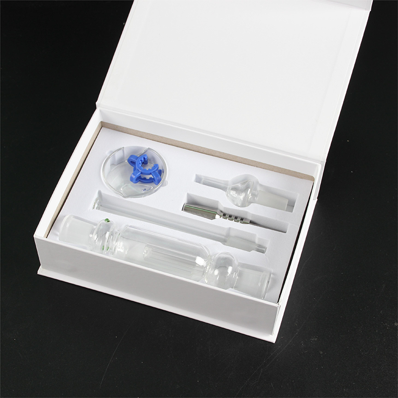 Glass Nectar Collector 10mm/14mm/19mm With White Box Smoking Accessories