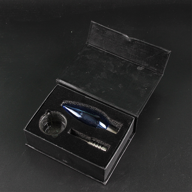 Glass Nectar Collector Set 10mm/14mm/19mm With Black Box Smoking Accessories