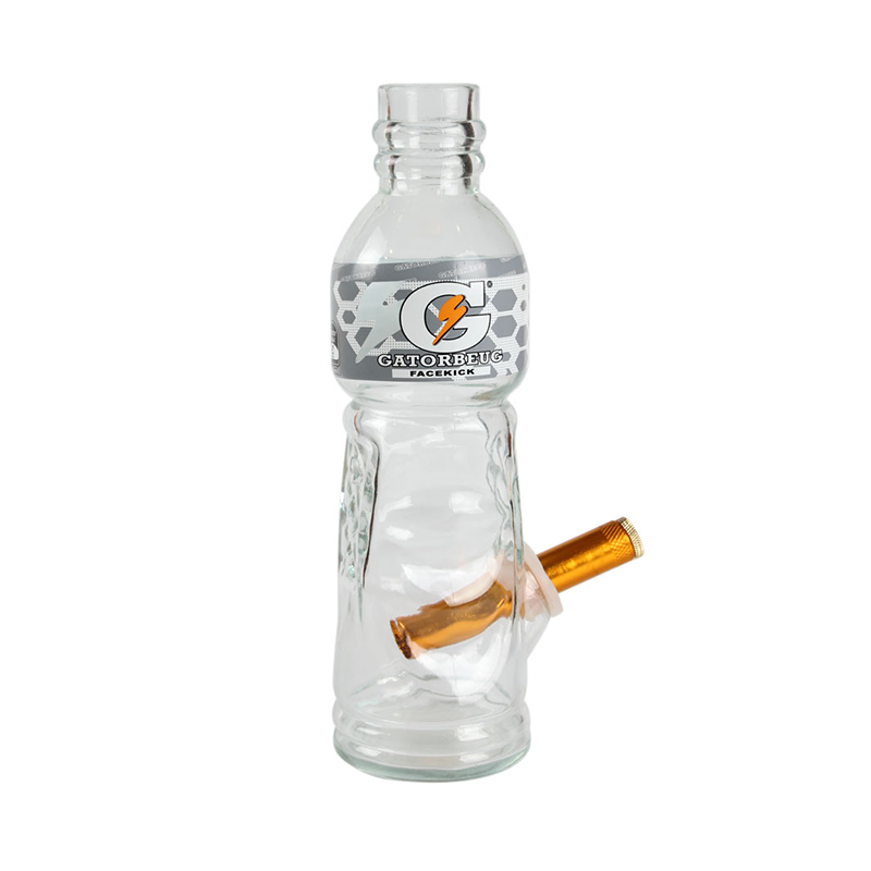 Beverage Bottle Glass Bong Wholesale Factory Colorful Glass Smoking Beaker GATORBEUG Water Smoking Pipe