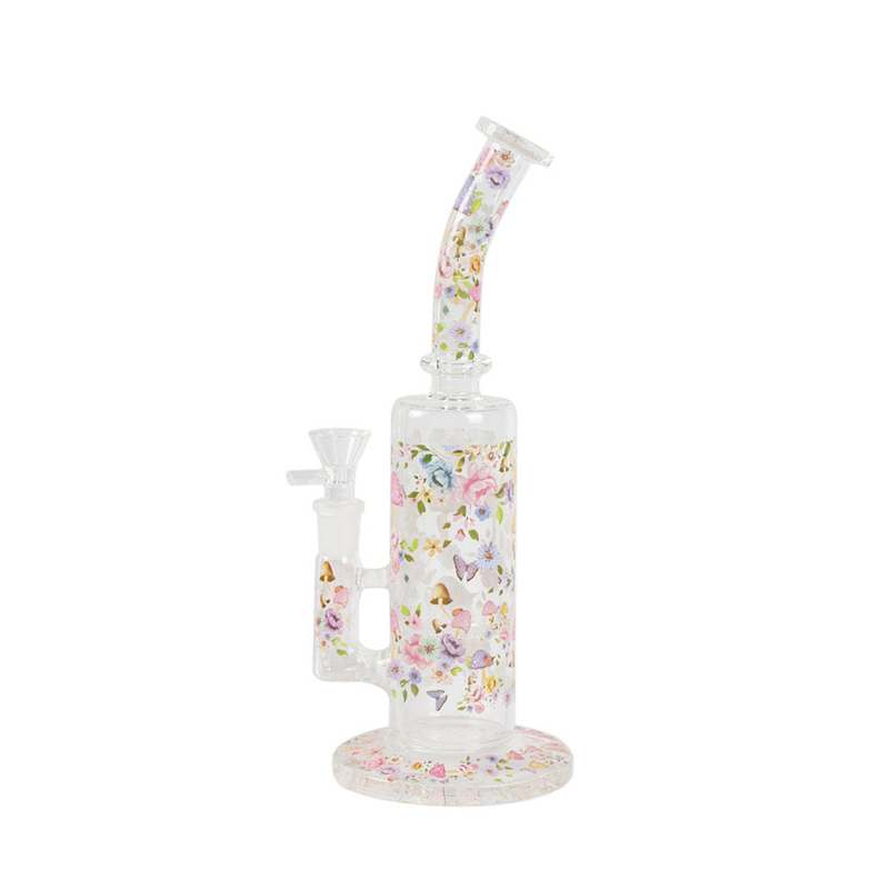 Borosilicate Glass Bong Wholesale Factory Colorful Glass Smoking Beaker Water Smoking Pipe