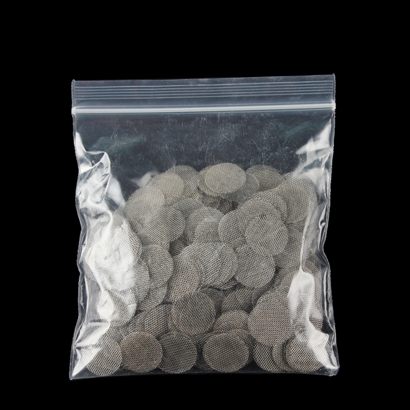 500pcs Stainless Steel Pipe Screens Smoking Pipe Screen Filters For Metal Tobacco Pipe Accessories 0.6INCH