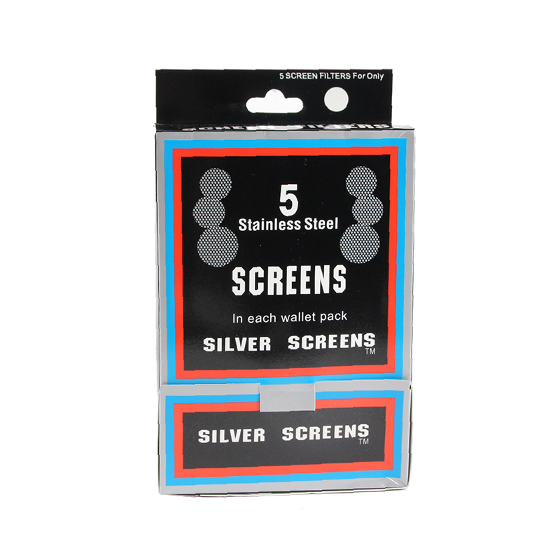 100pcs Stainless Steel Pipe Screens Smoking Silver Pipe Screen Filters For Metal Gold Tobacco Pipe Accessories 0.8inch