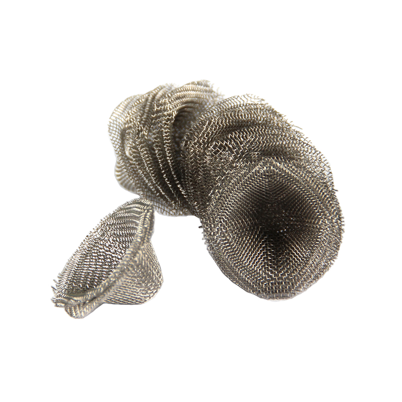 50 Pcs Stainless Steel Pipe Screens Filter,0.7 inch Pre-Cut Bowl Filter Screen Tapered Design Pipe Filters Bowl Mesh