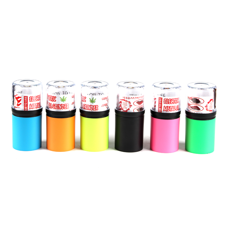 Electric Herb Grinder With LED Screen Tobacco Smoking Accessories Accept Custom Logo