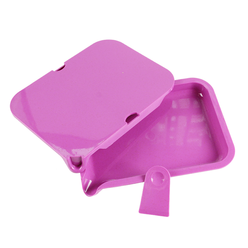 Degradable Plastic Tobacco Rolling Tray With Lid Plastic