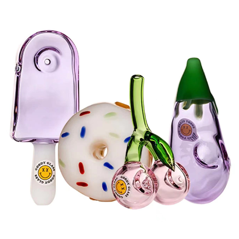Water Smoking Pipe OEM Custom Glass Bong Mix Designs