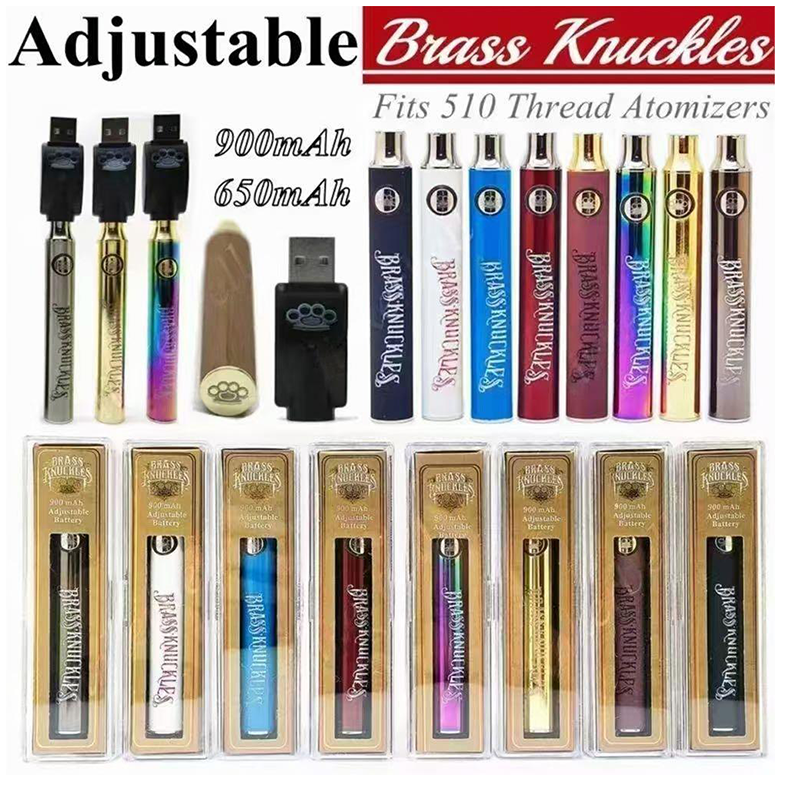CBD 510 Battery Vapor Accept OEM Adjustable 650mAh 900mAh