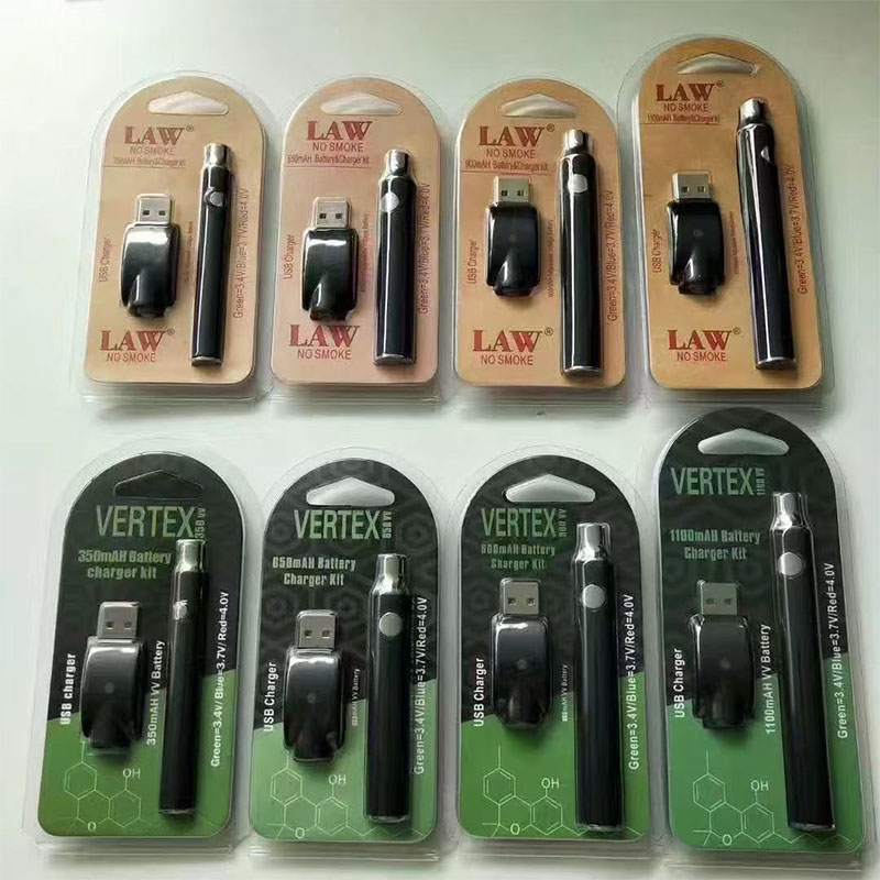 CBD 510 Battery Vapor Accept OEM Adjustable 650mAh 900mAh