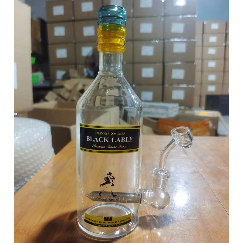 Beer Whisky Glass Bong Wholesale Factory Colorful Glass Smoking Beaker Water Smoking Pipe