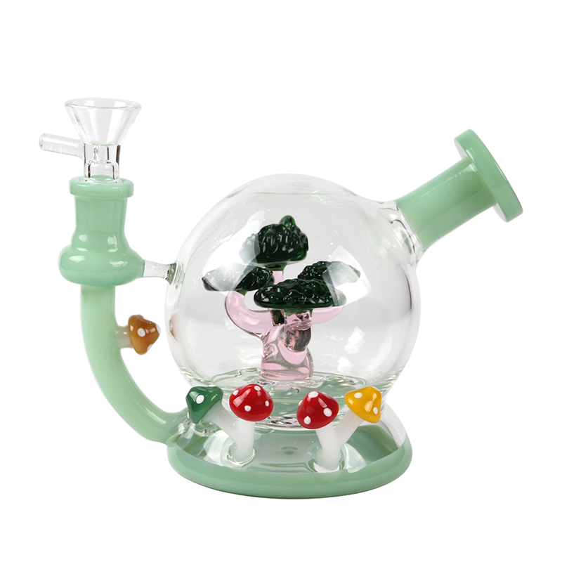 Borosilicate Glass bong Water Smoking Pipe