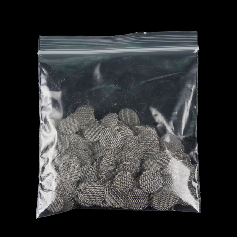 500pcs Stainless Steel Pipe Screens Smoking Pipe Screen Filters For Metal Tobacco Pipe Accessories 1Cm