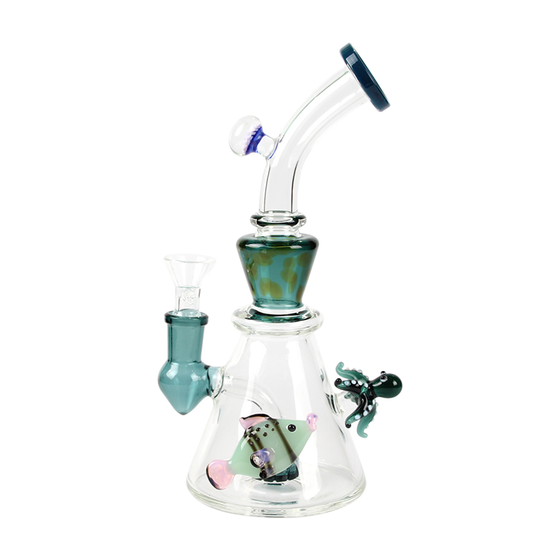 Borosilicate Glass bong Water Smoking Pipe OEM Custom