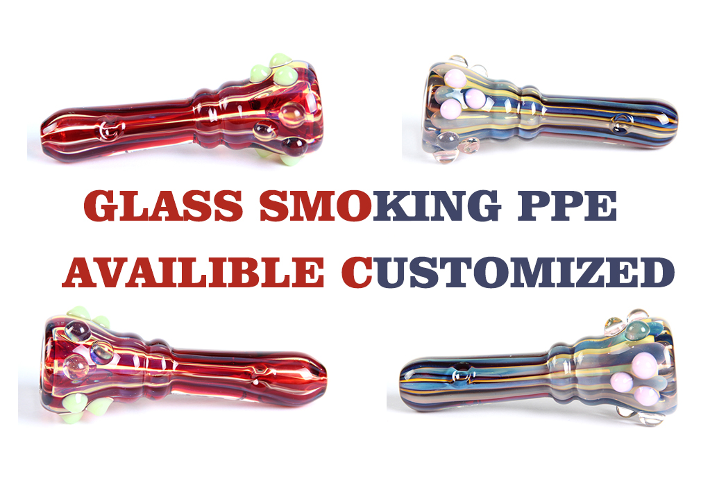 1010_706-恢复的Glass Smoking Pipe Tobacco Pipe Smoking Accessories Availible Customized XYP12