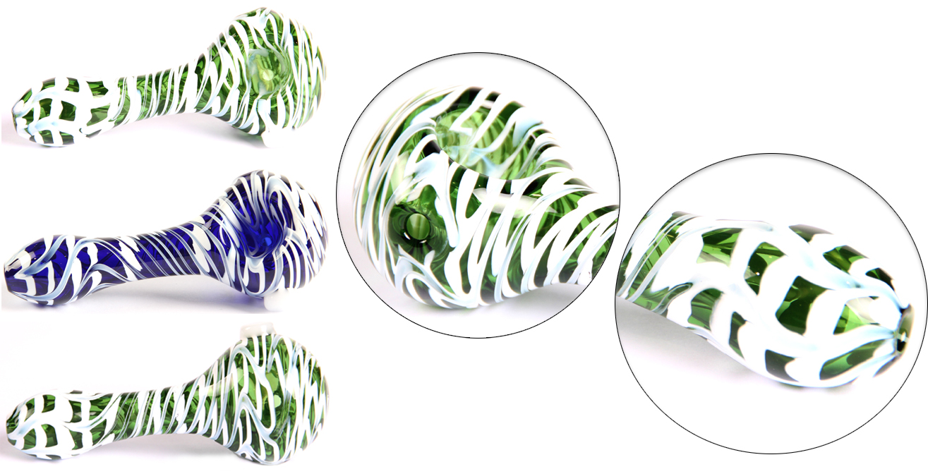 1315_672-恢复的Glass Smoking Pipe Tobacco Pipe Smoking Accessories Availible Customized XYP33
