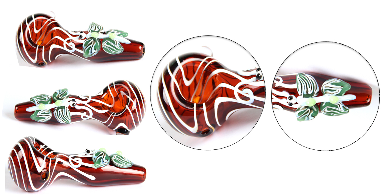 1315_672-恢复的Glass Smoking Pipe Tobacco Pipe Smoking Accessories Availible Customized XYP32