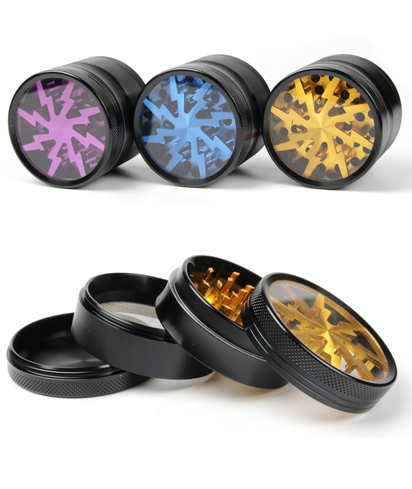 596_706-恢复的Zinc Alloy Herb Grinder 4 Parts Open Window Weed/Tobacco Grinder Smoking Accessories