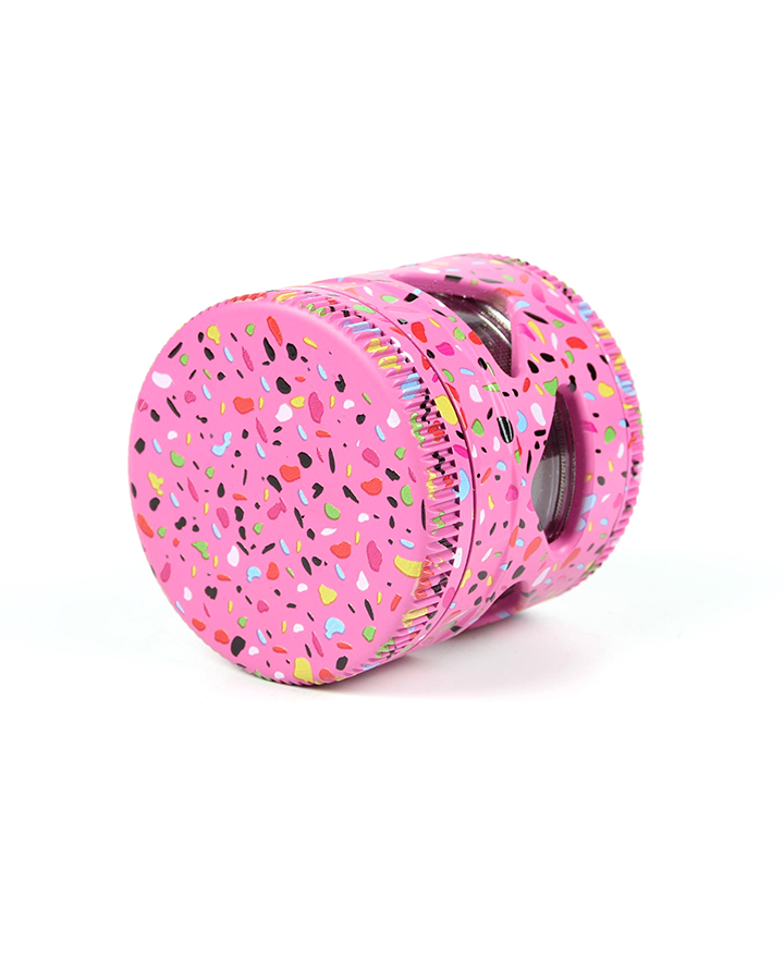 720_900 163MM Herb Grinder 4 Parts Printing Weed/Tobacco Grinder Smoking Accessories